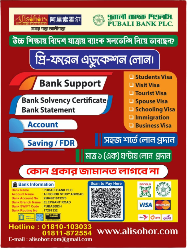 Bank Support- FDR / Savings